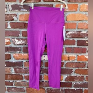 NWT lululemon Align HR Crop 23”